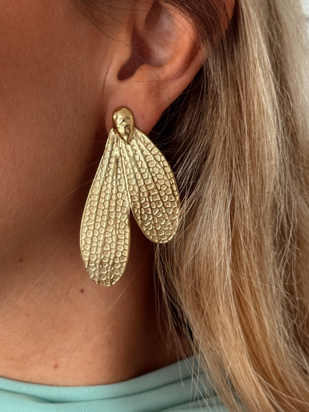 Boucles d’oreilles Hymo - dorées