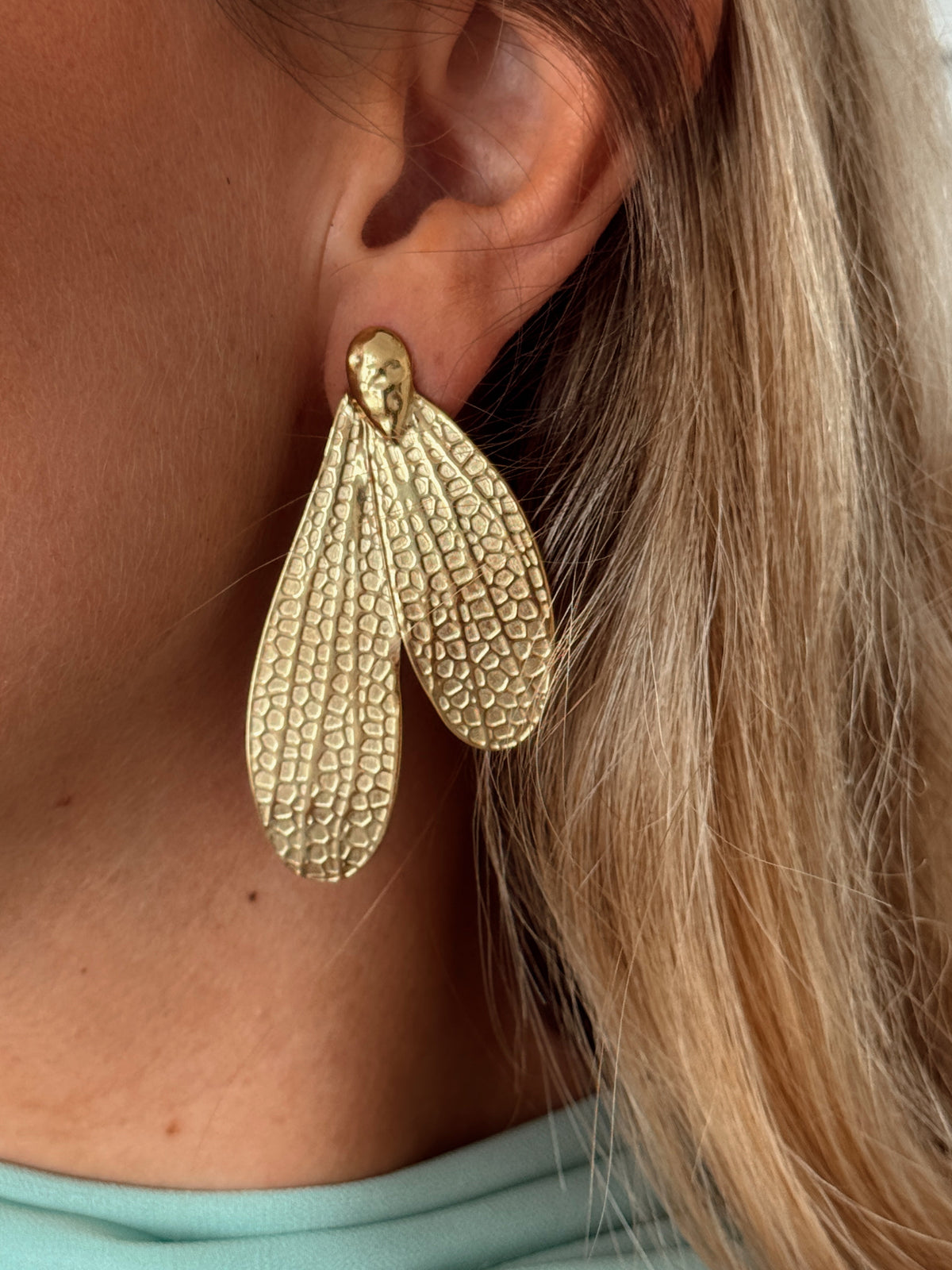 Boucles d’oreilles Hymo - dorées