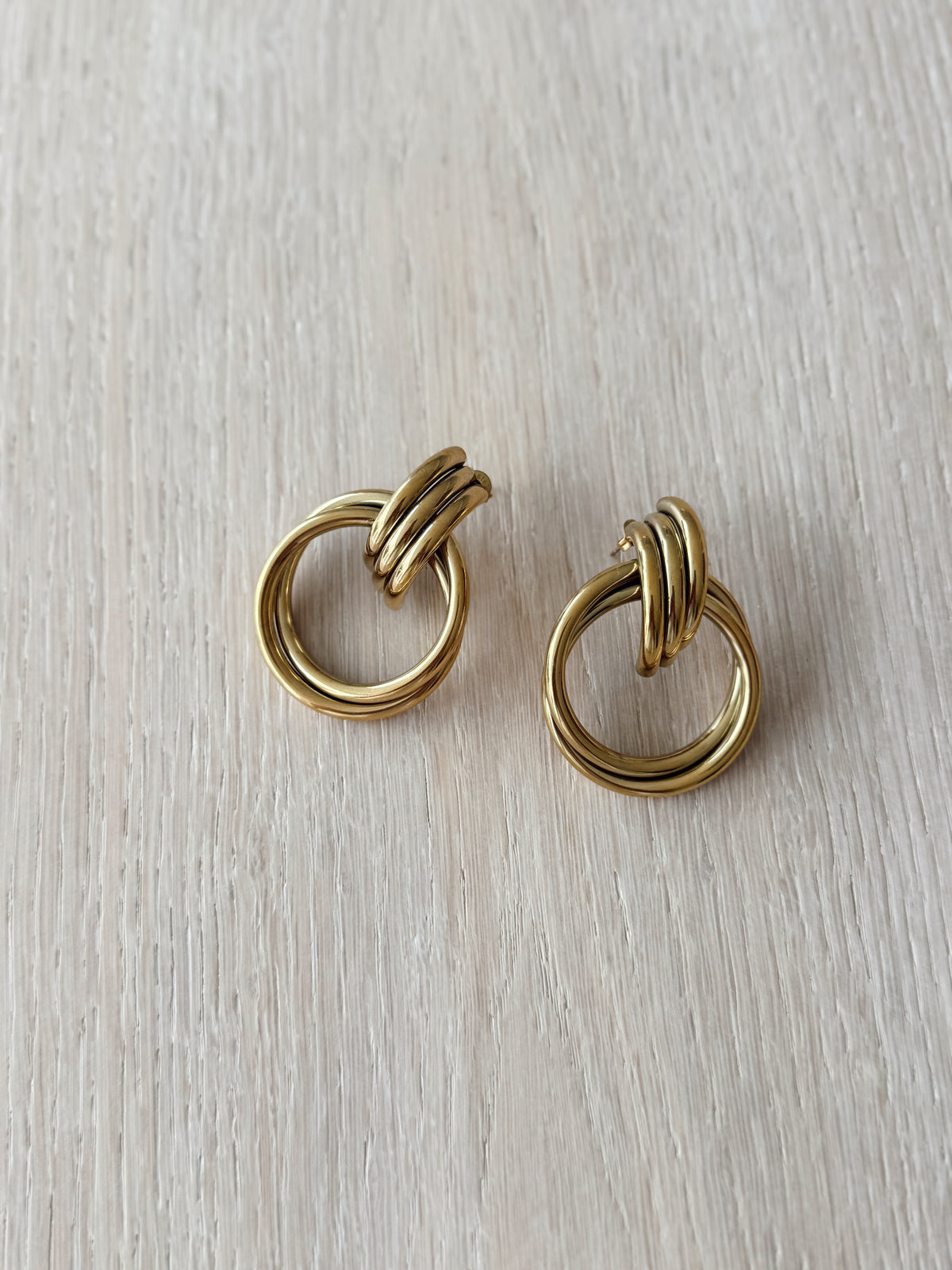 Boucles d’oreilles Mora - dorées