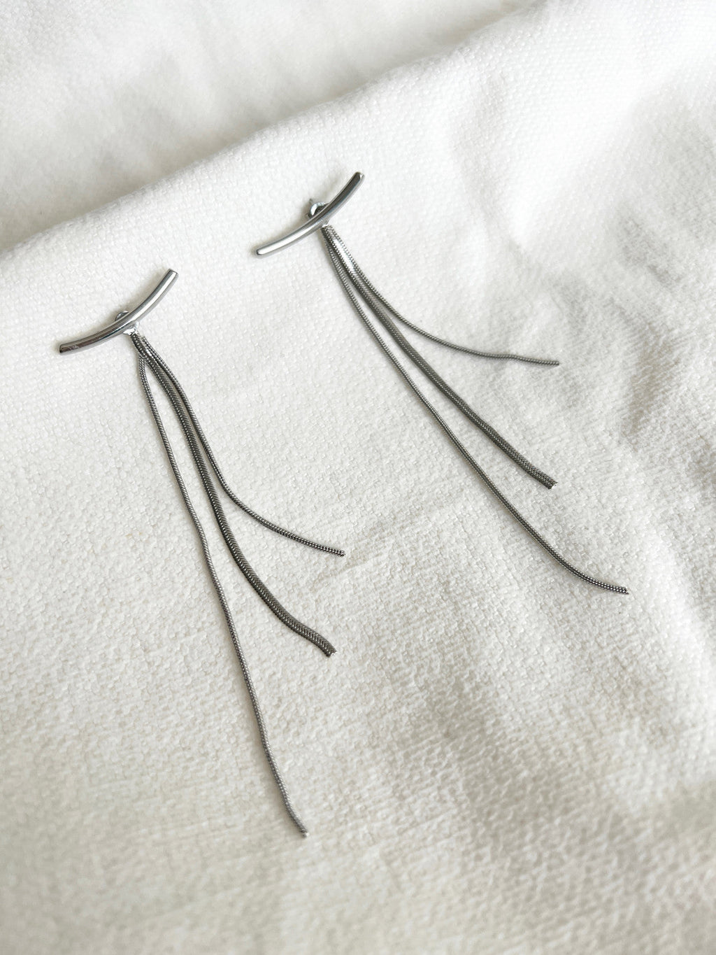 Boucles d’oreilles Carmina - argentées