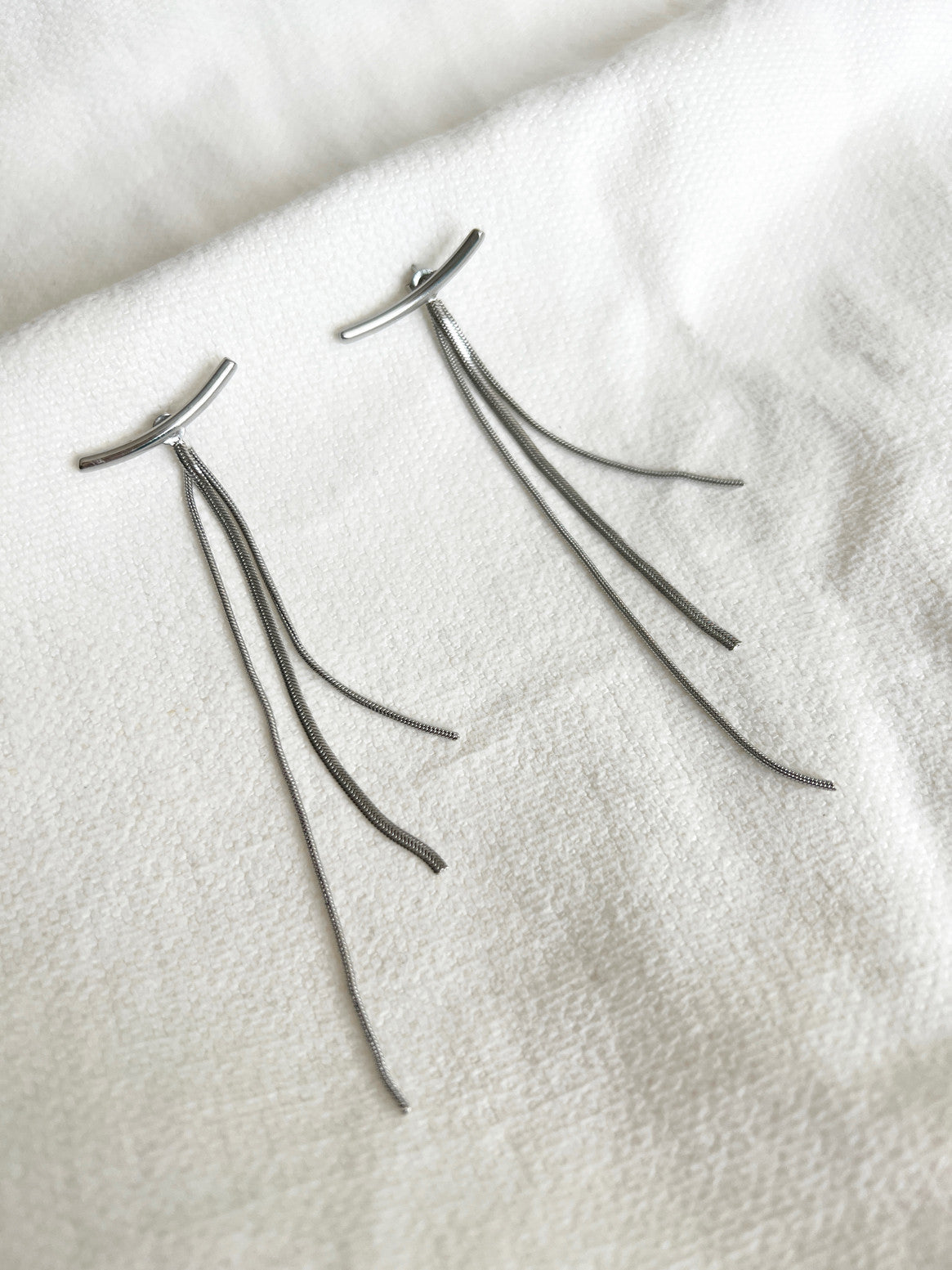 Boucles d’oreilles Carmina - argentées