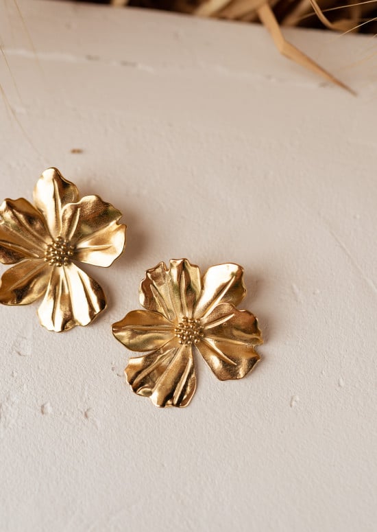 Boucles d’oreilles Herma - dorées