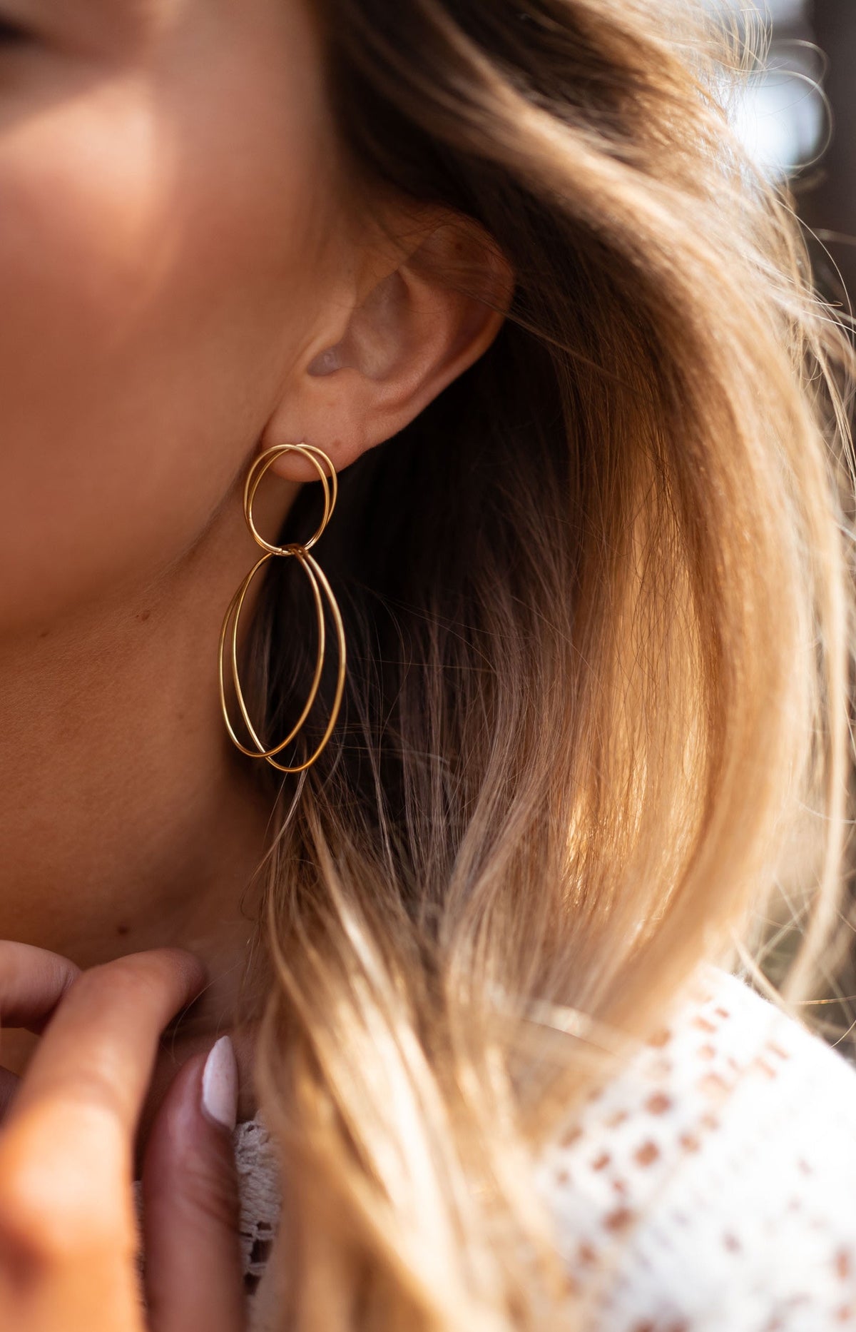 Boucles d’oreilles Joop - dorées