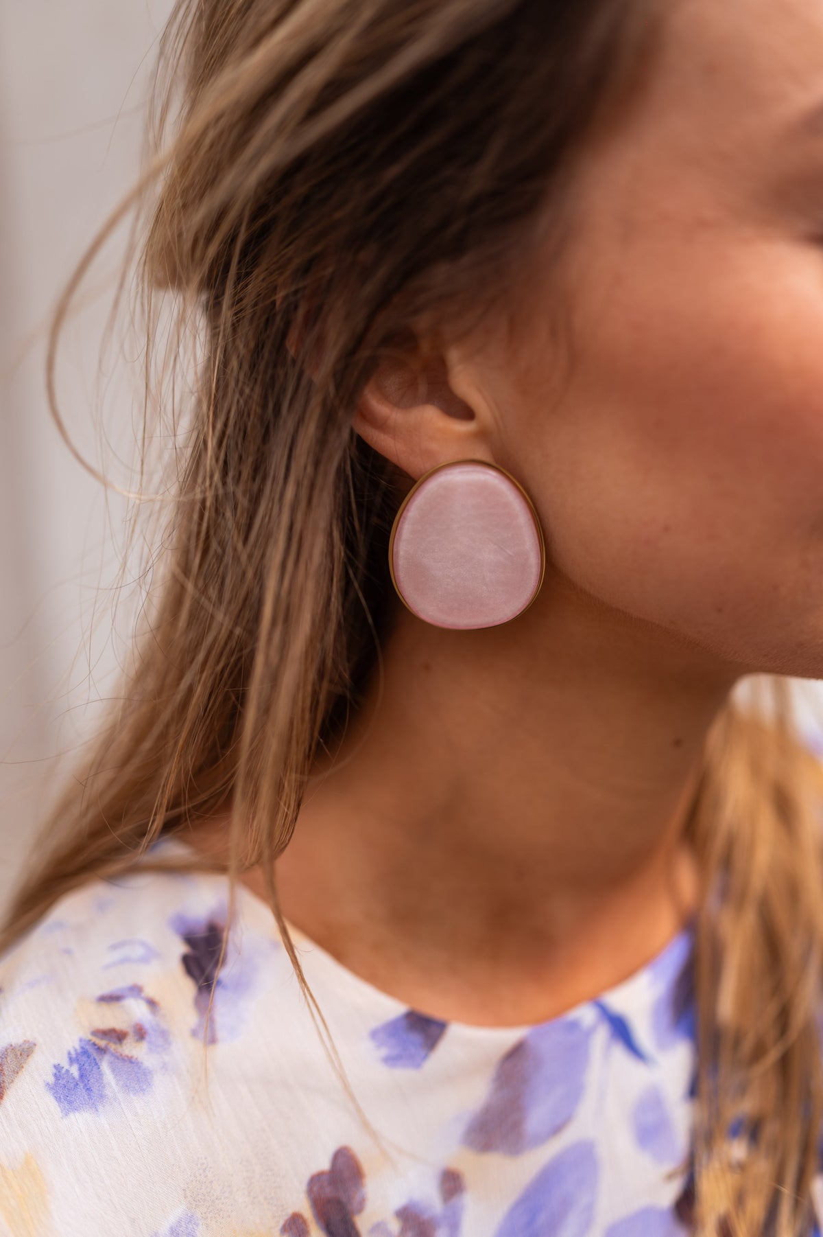 Boucles d’oreilles Adi - roses
