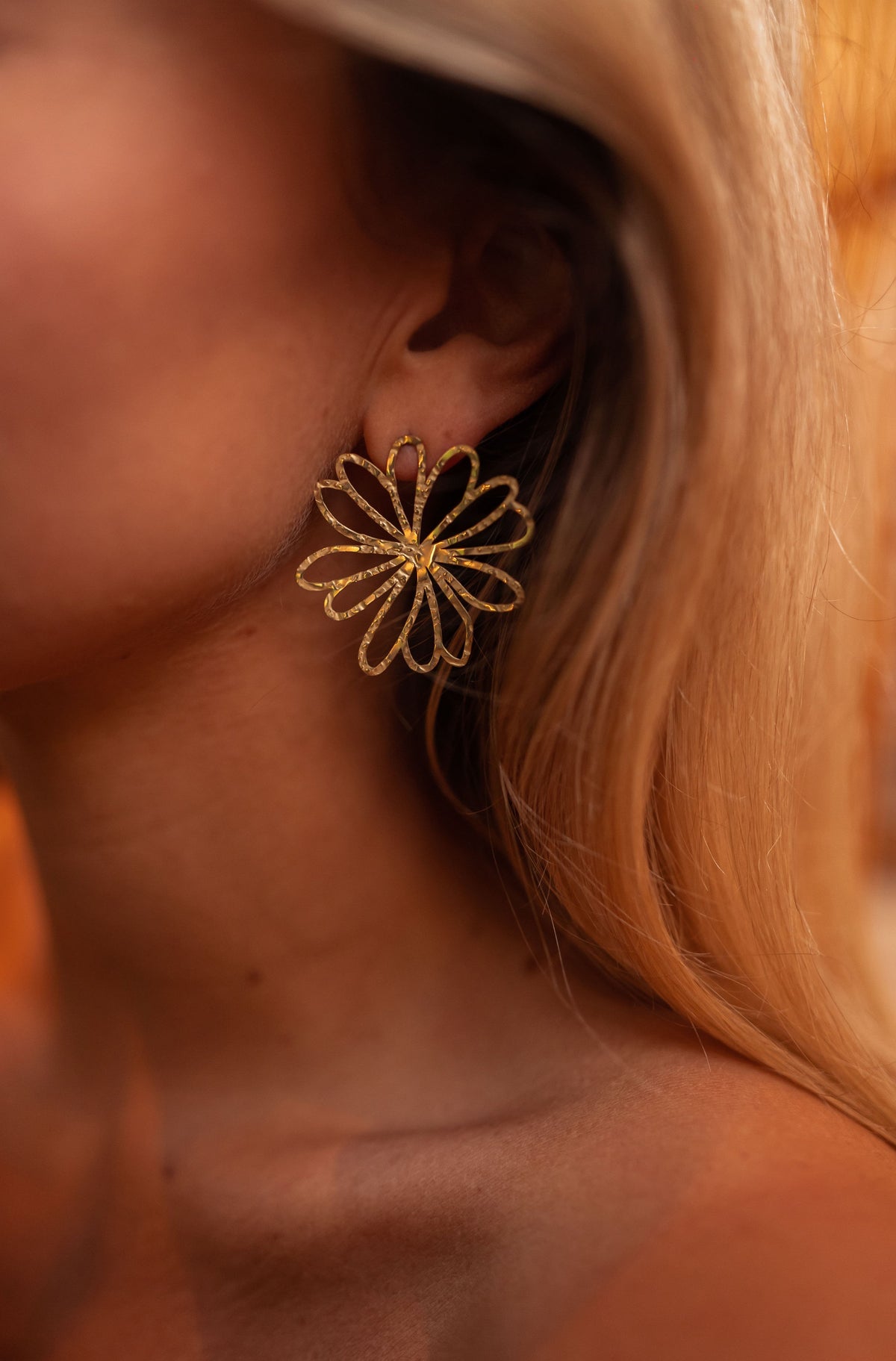 Boucles d’oreilles Djena - dorées