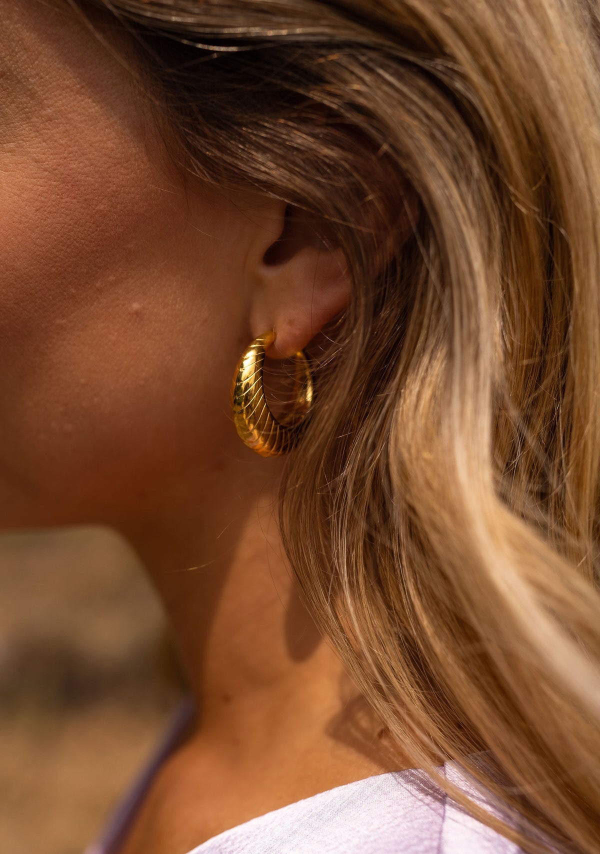 Boucles d’oreilles Elonie - dorées