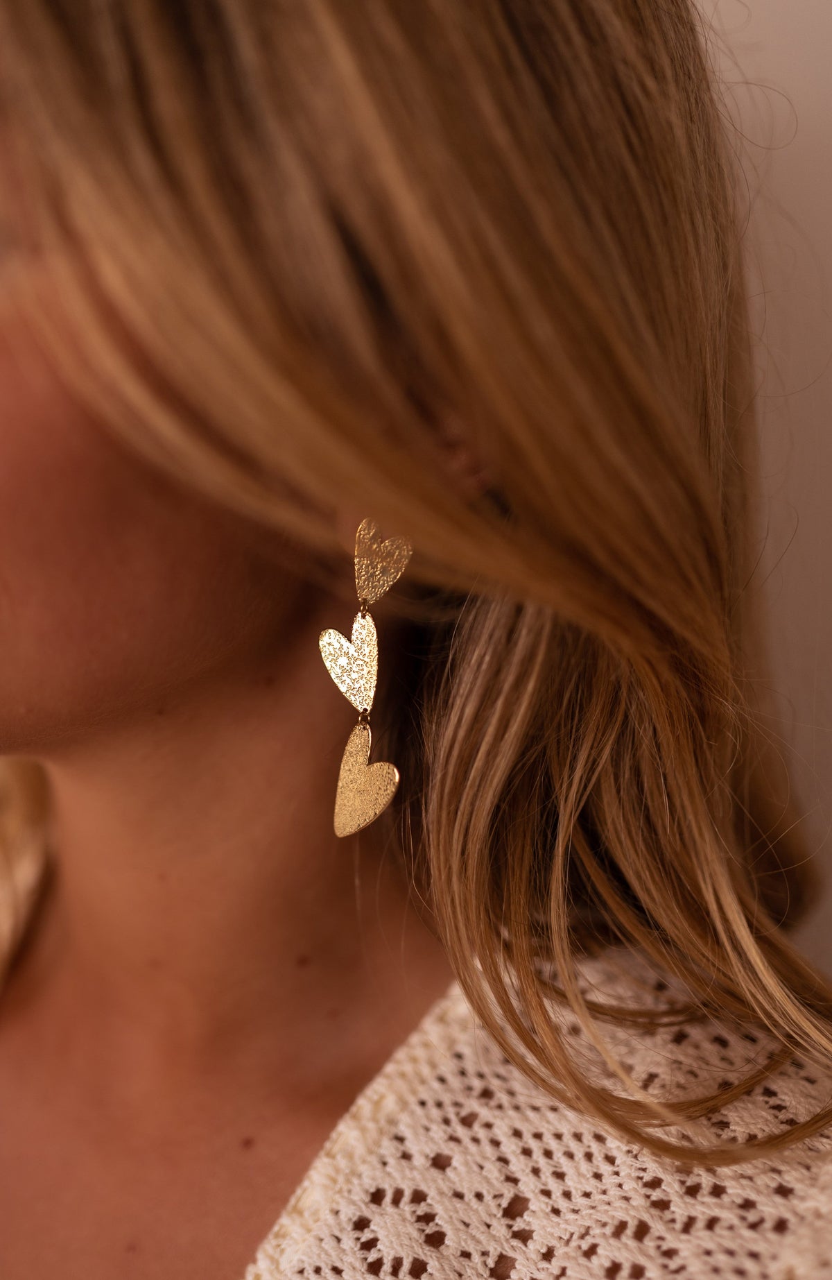 Boucles d’oreilles Lamy - dorées
