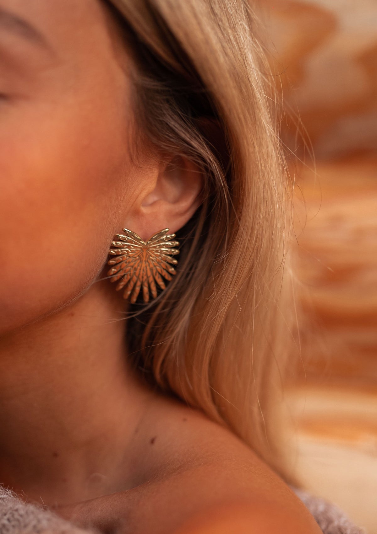 Boucles d’oreilles Levy - dorées