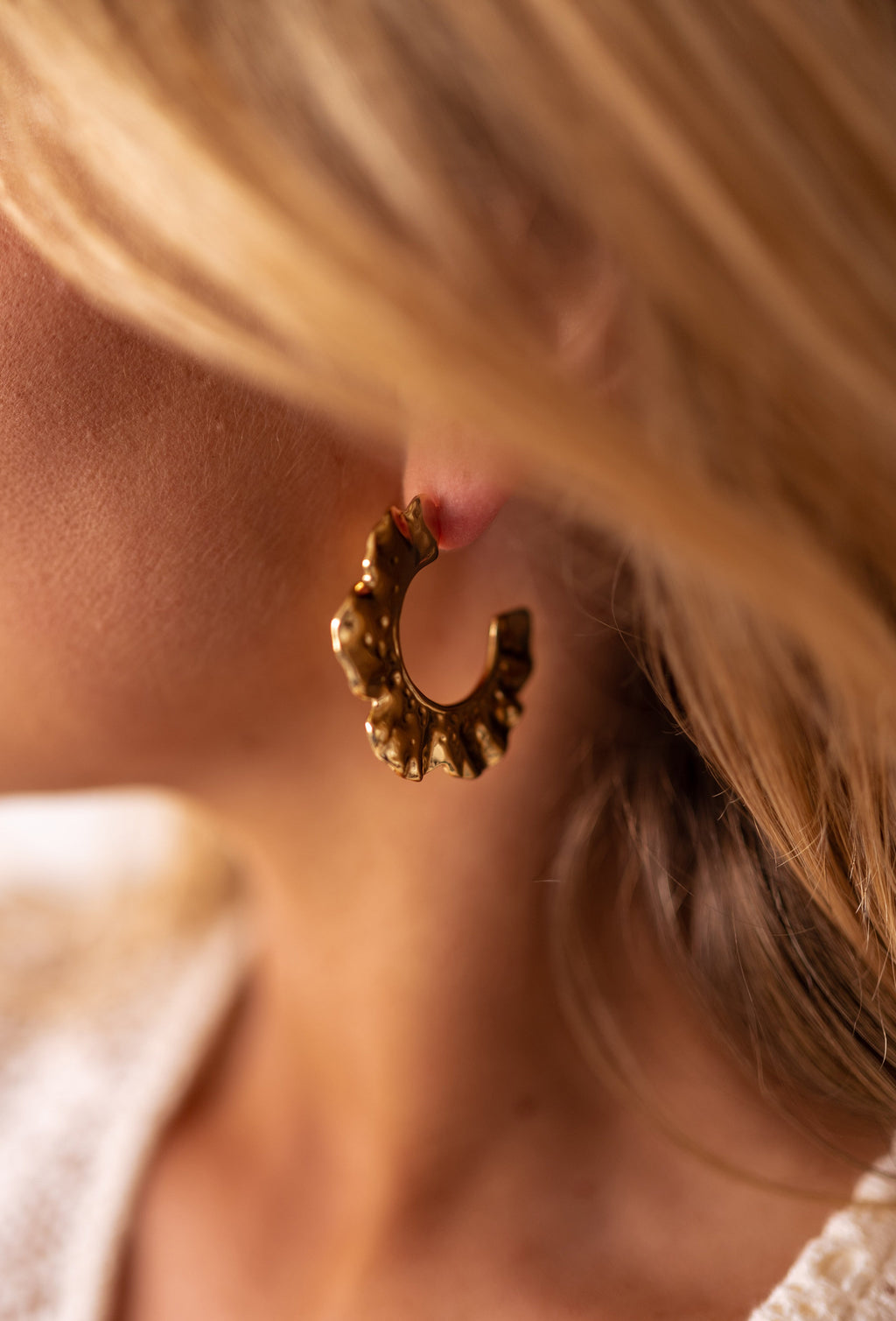 Boucles d’oreilles Siloa - dorées