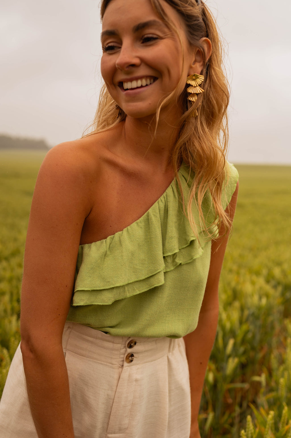 Boucles d’oreilles Stoum - dorées