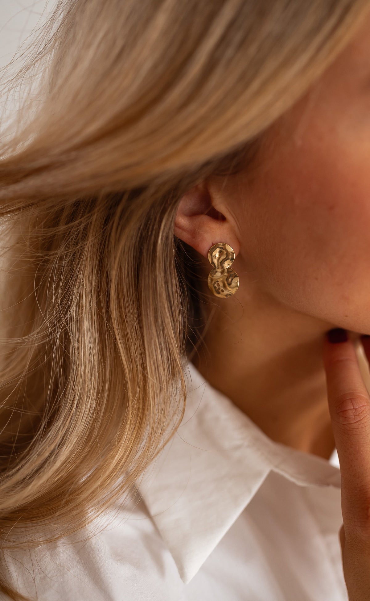 Boucles d’oreilles Youri - dorées