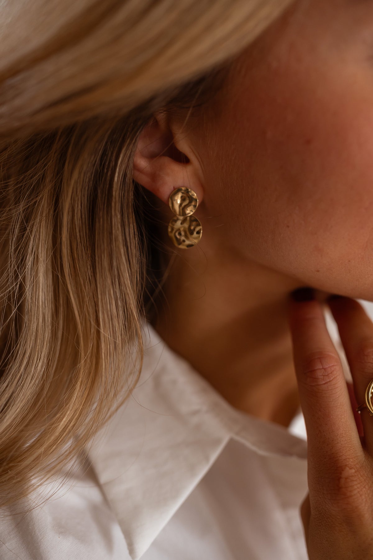Boucles d’oreilles Youri - dorées