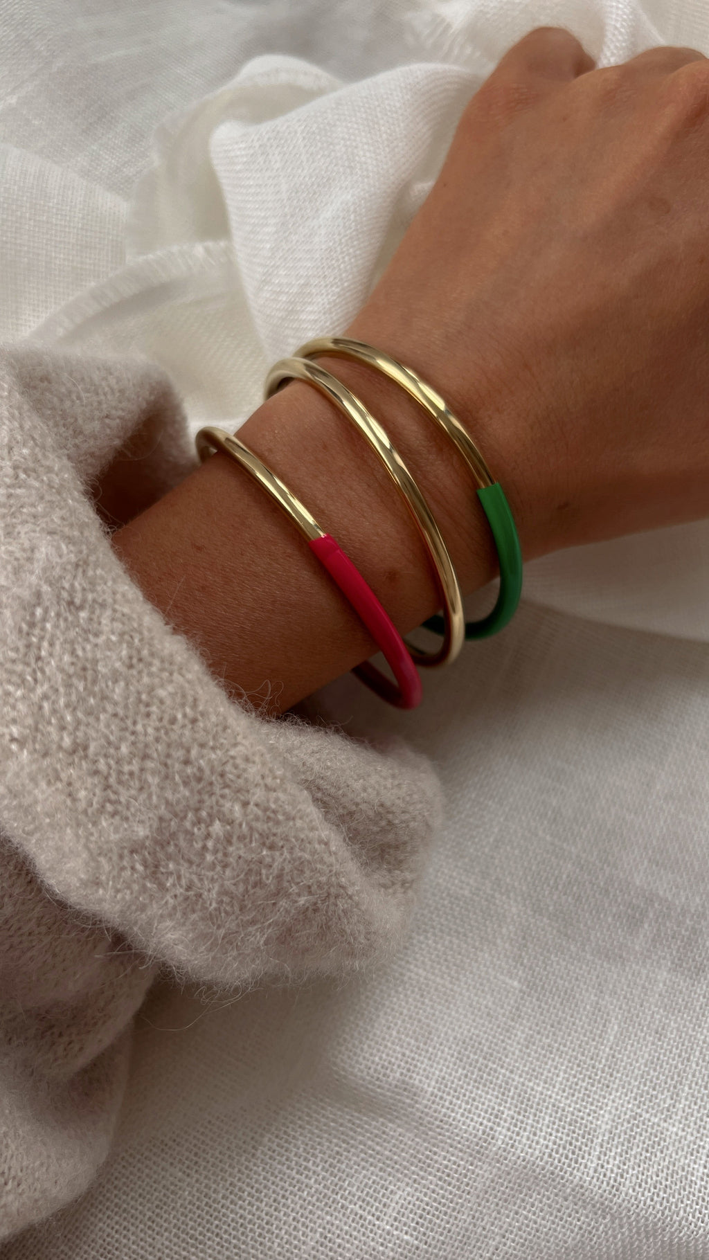 Bracelet Vienne - doré et rose
