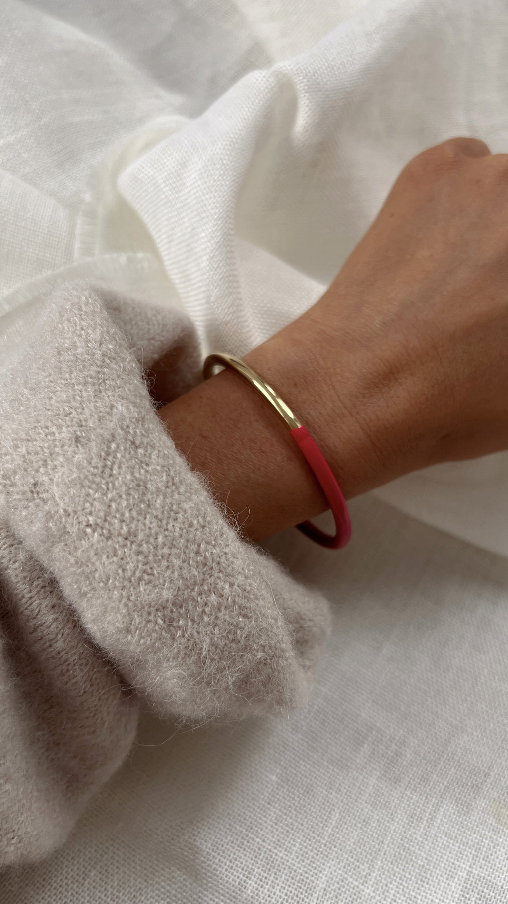Bracelet Vienne - doré et rose