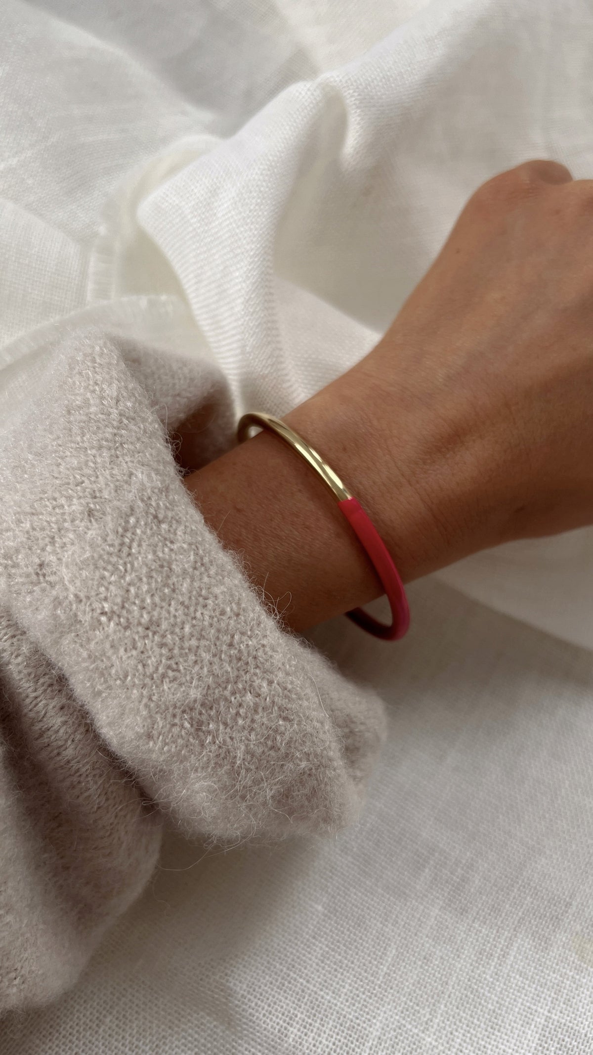 Bracelet Vienne - doré et rose