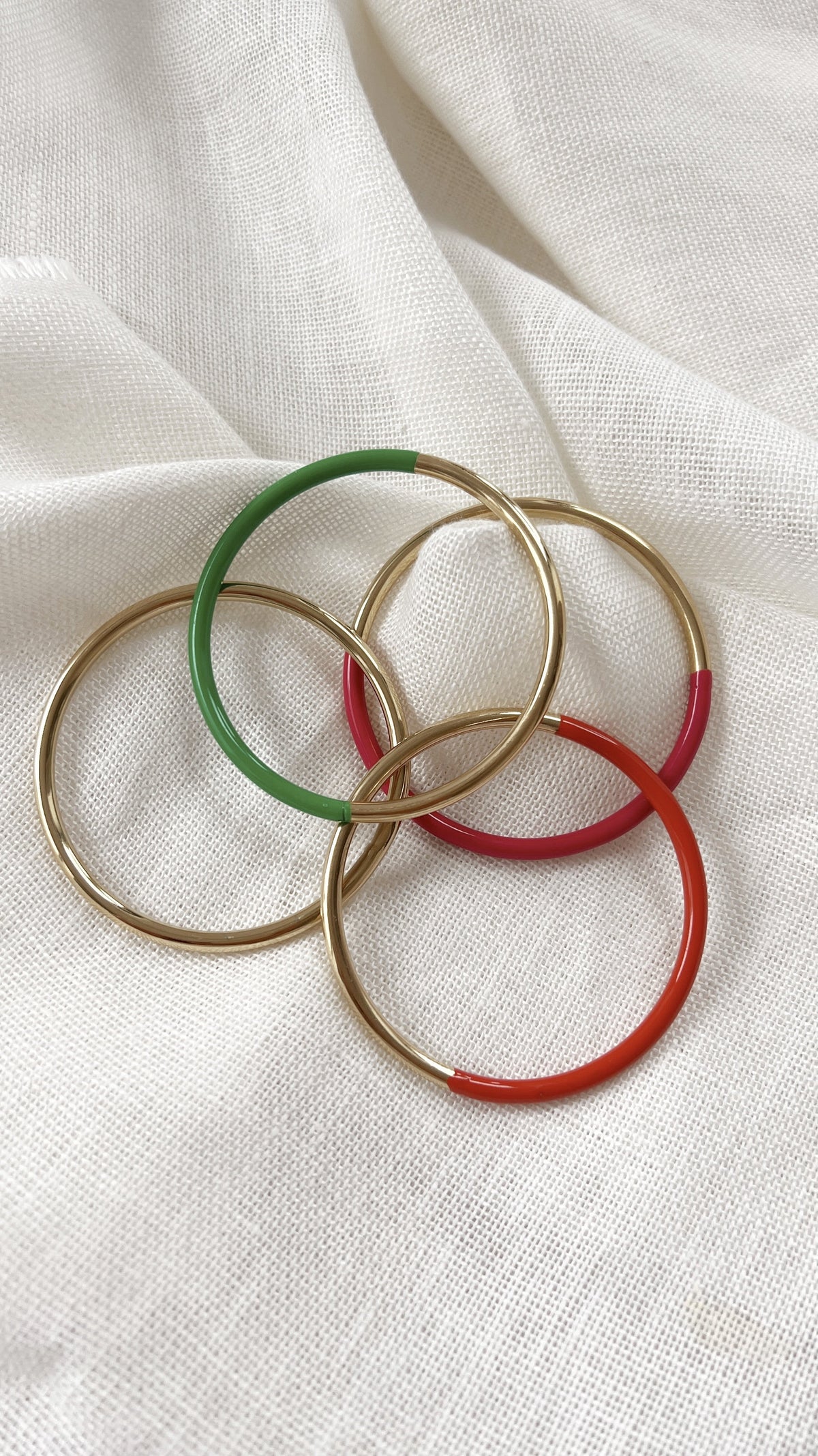 Bracelet Vienne - doré et rose