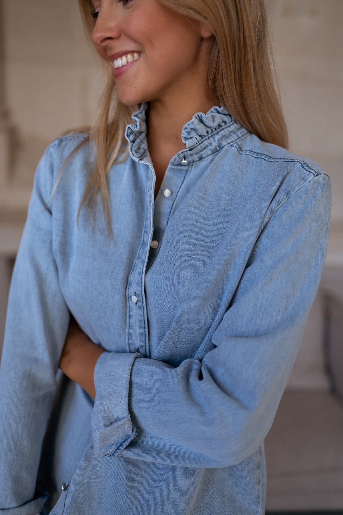 Chemise Candice - en jeans