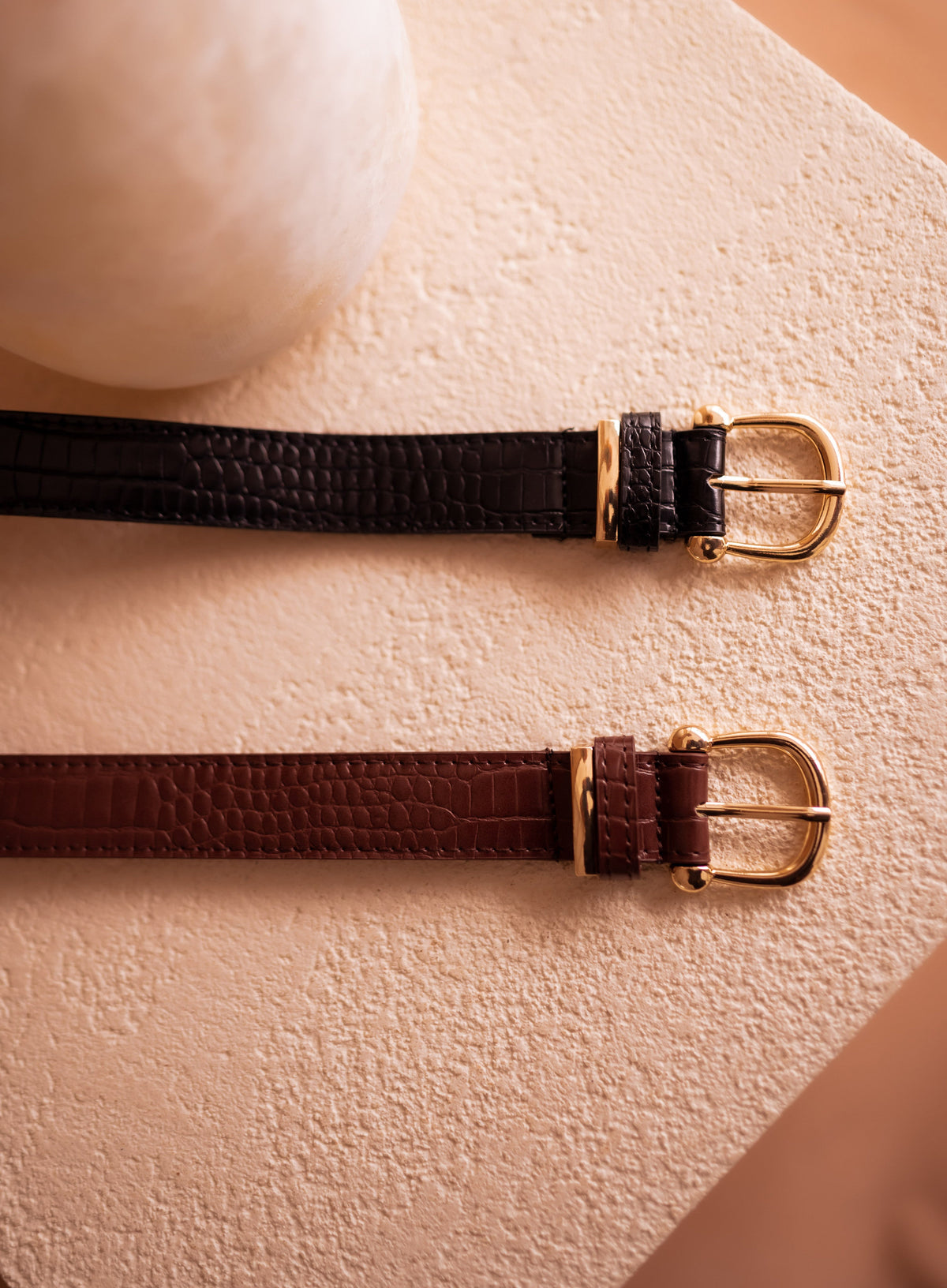 Ceinture Dota - chocolat