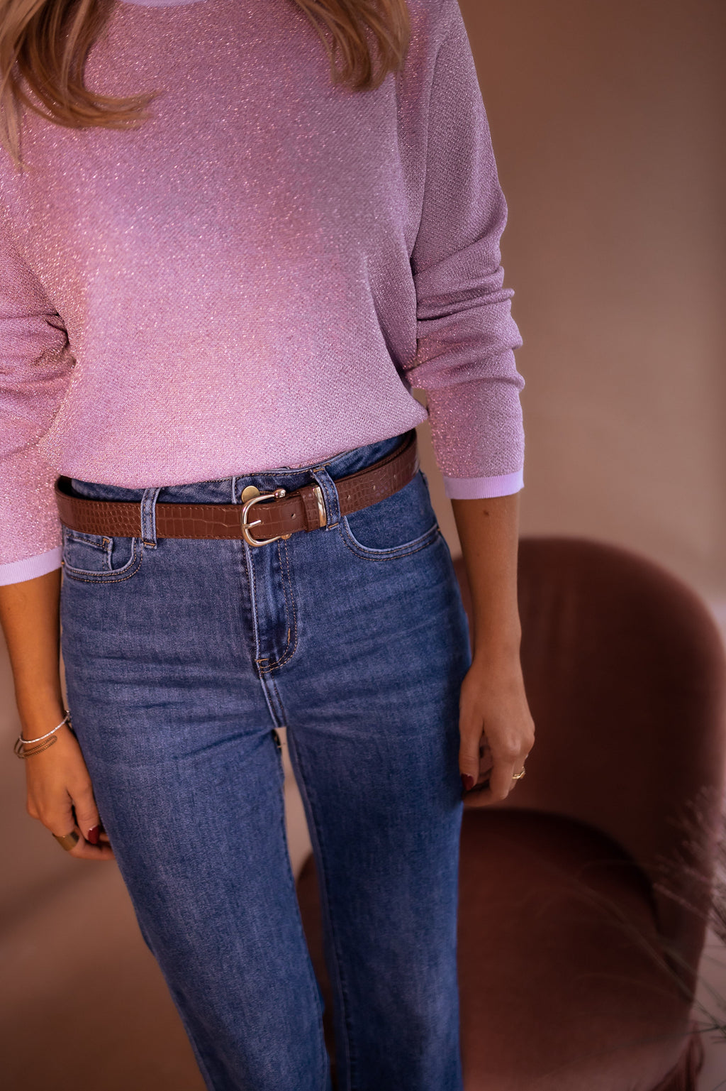 Ceinture Dota - chocolat