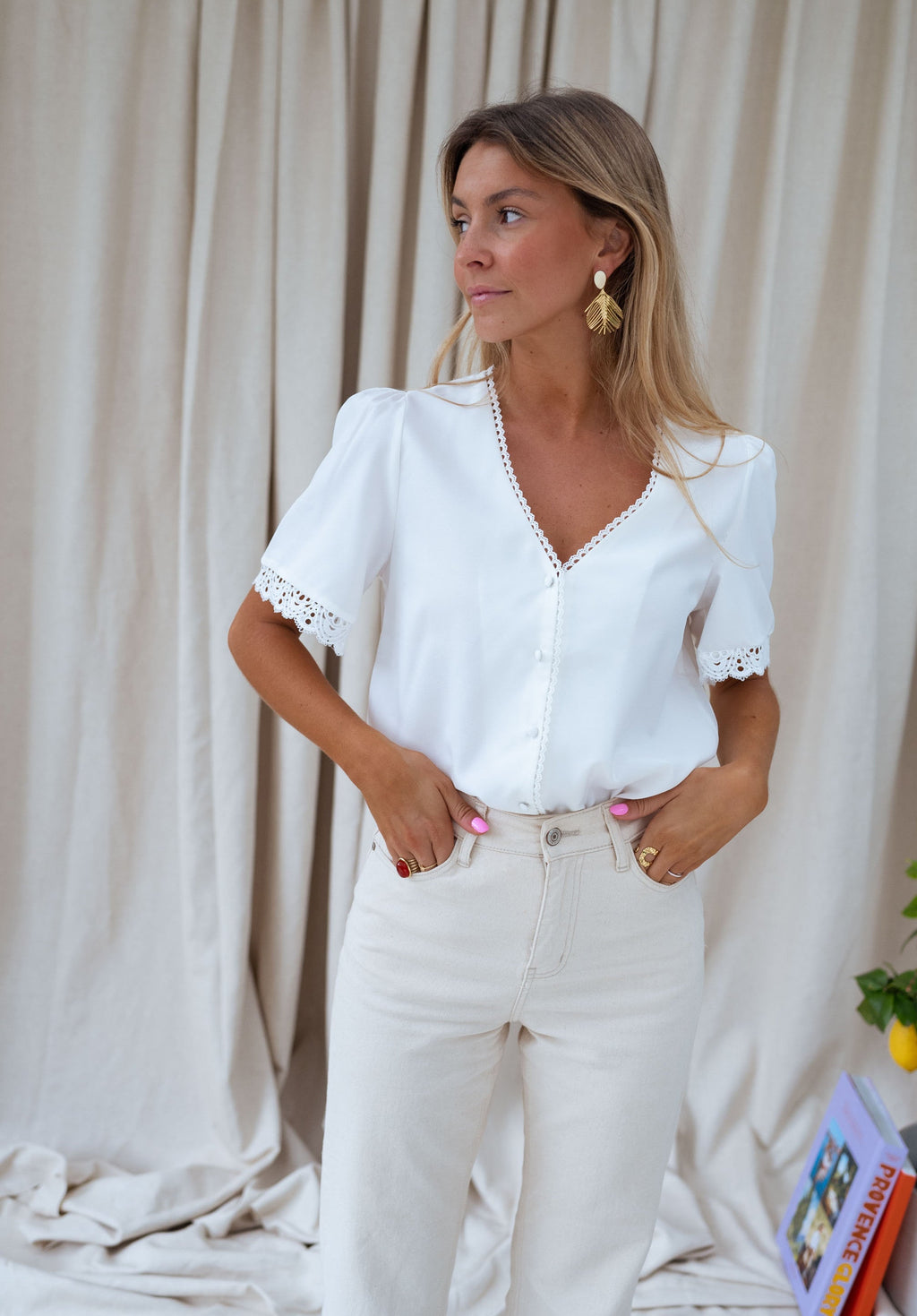 Blouse Celie - écrue