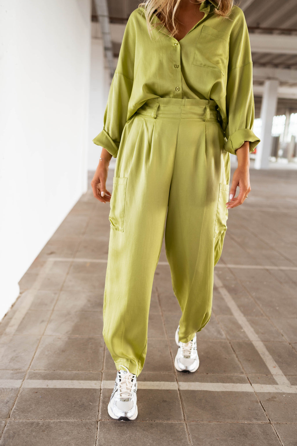 Pantalon Chandler - vert olive