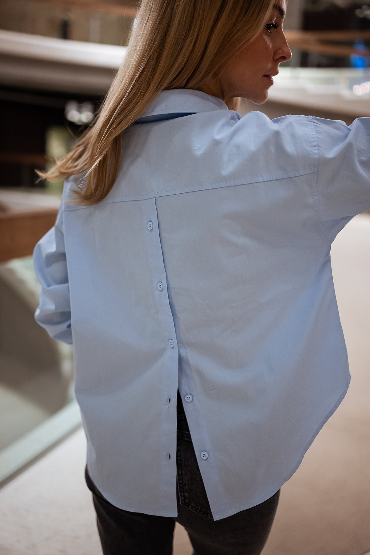 Chemise April - bleue