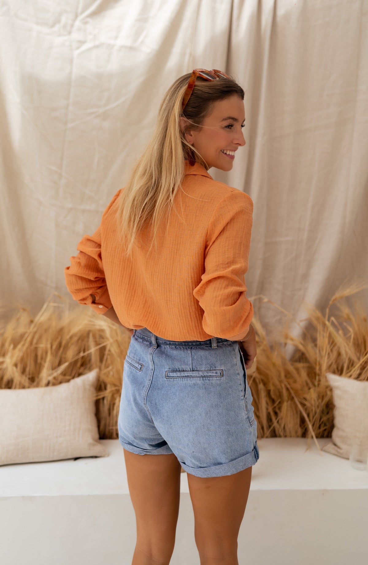 Chemise Dalo - orange