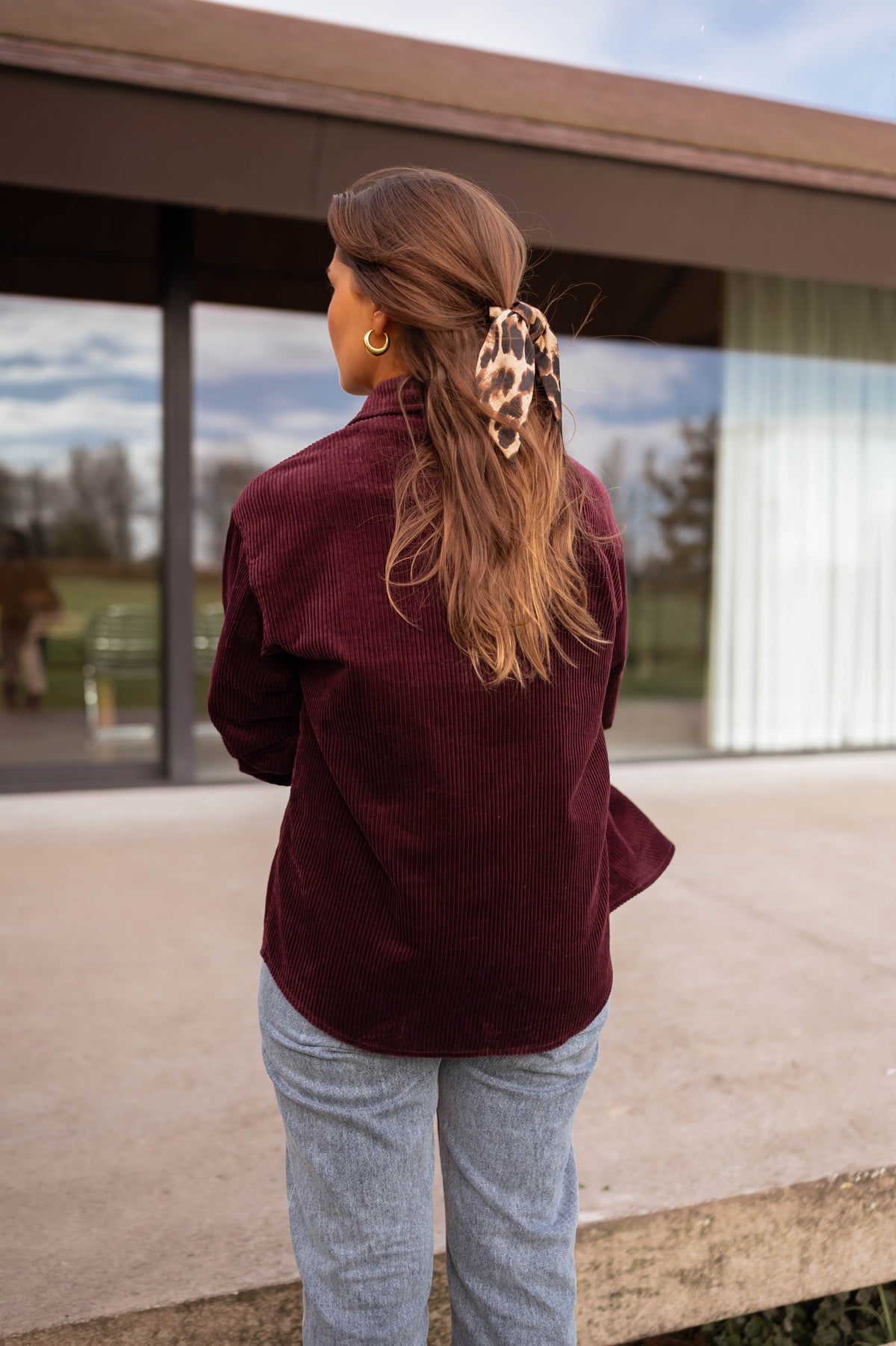 Chemise Lopa - bordeaux