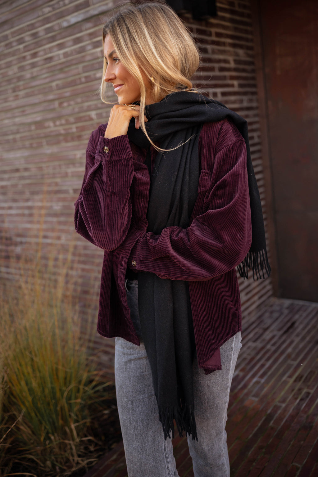 Chemise Lopa - bordeaux