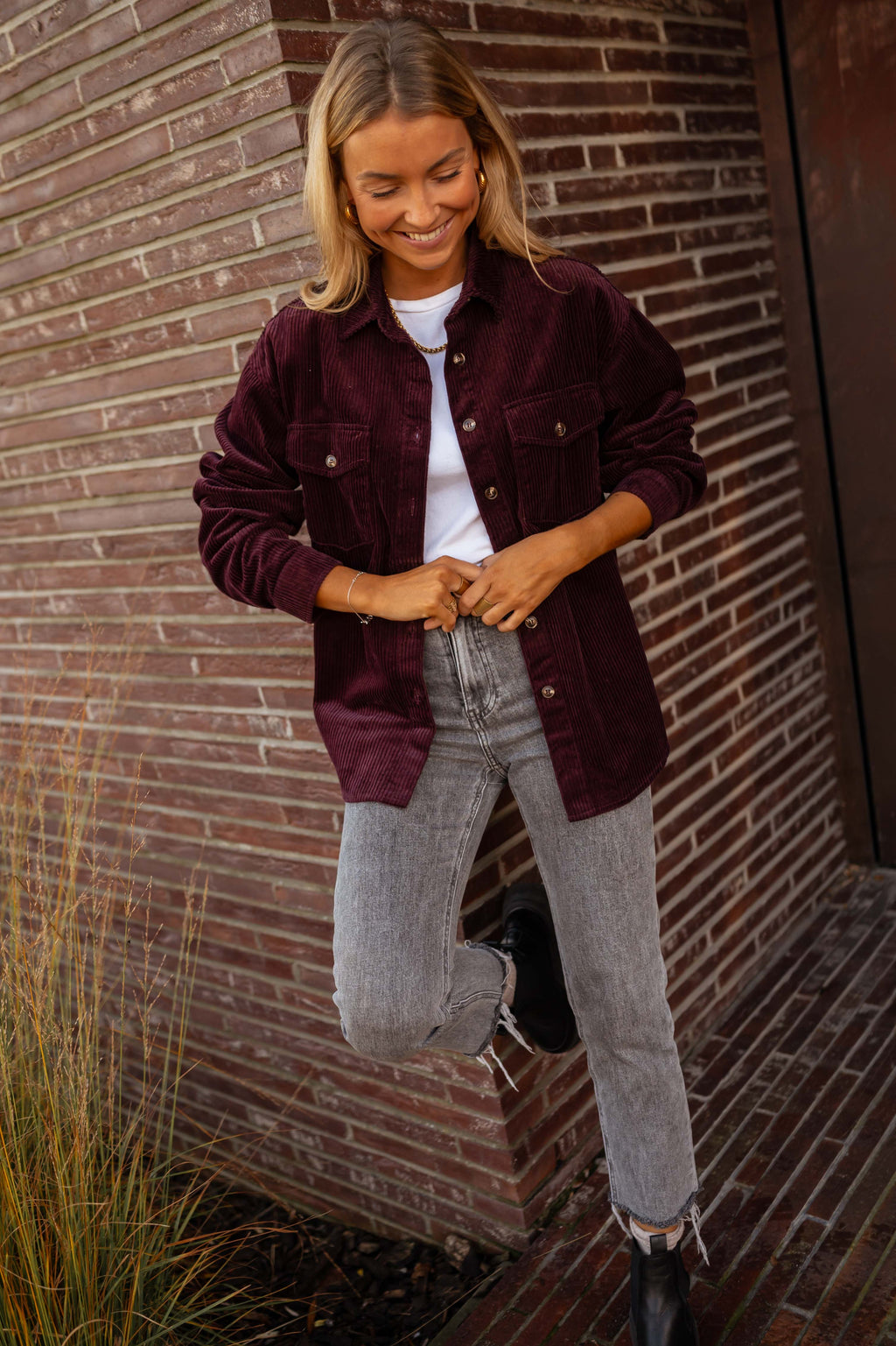 Chemise Lopa - bordeaux
