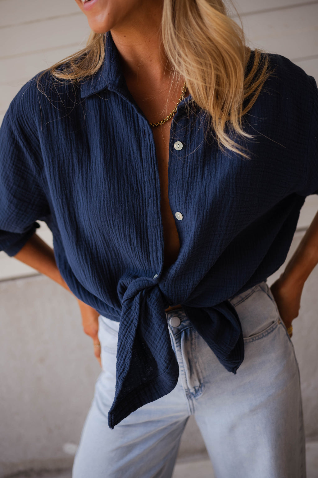 Chemise Susanna - bleu nuit