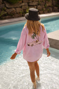 Chemise Umay - rose à lignes