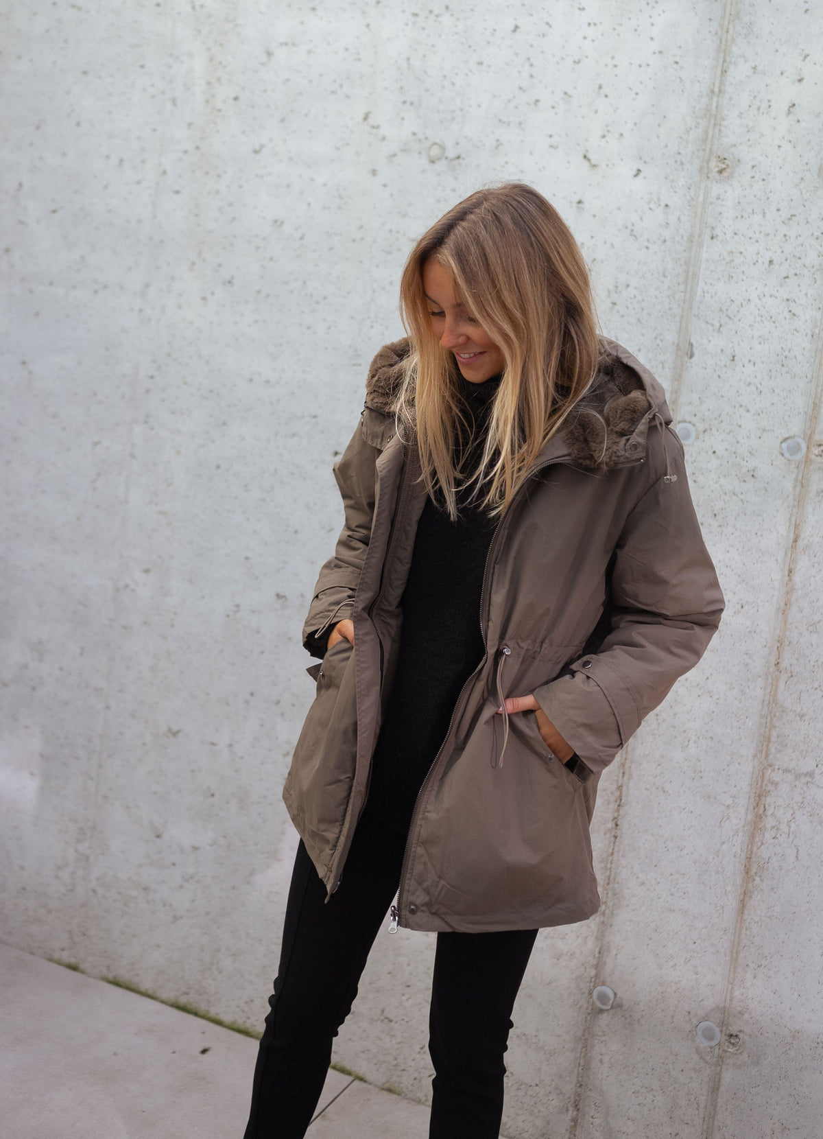 Manteau Clovis - kaki