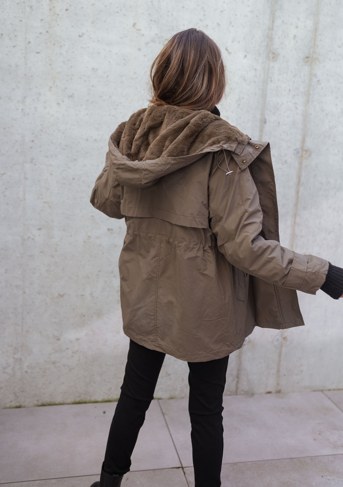 Manteau Clovis - kaki