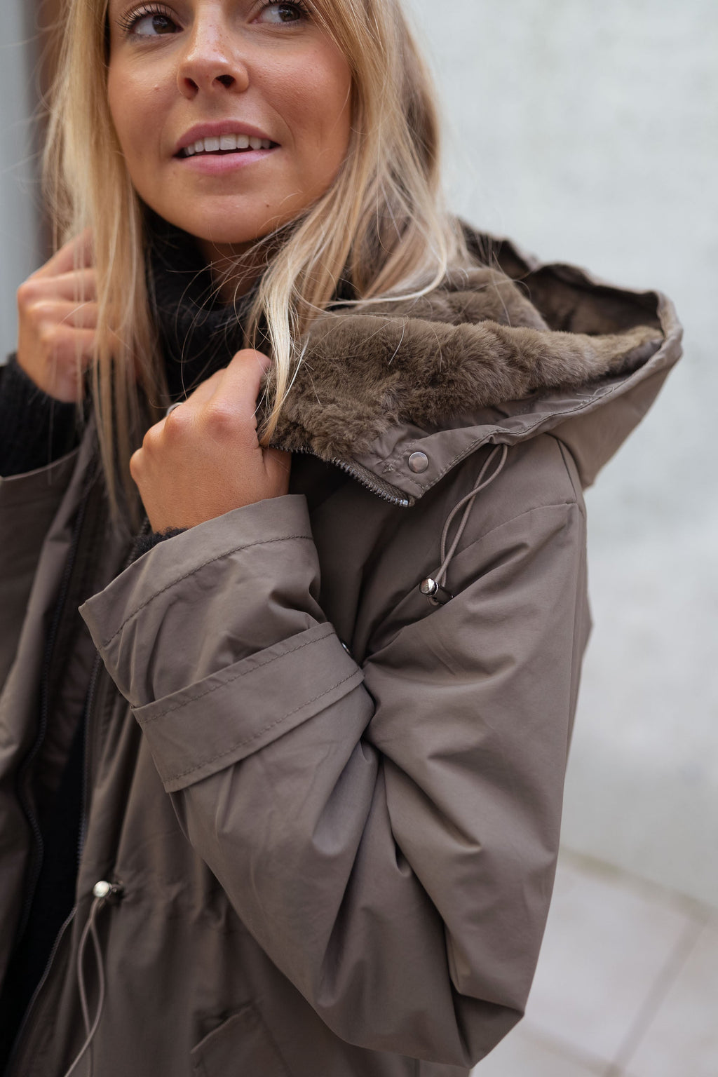 Manteau Clovis - kaki