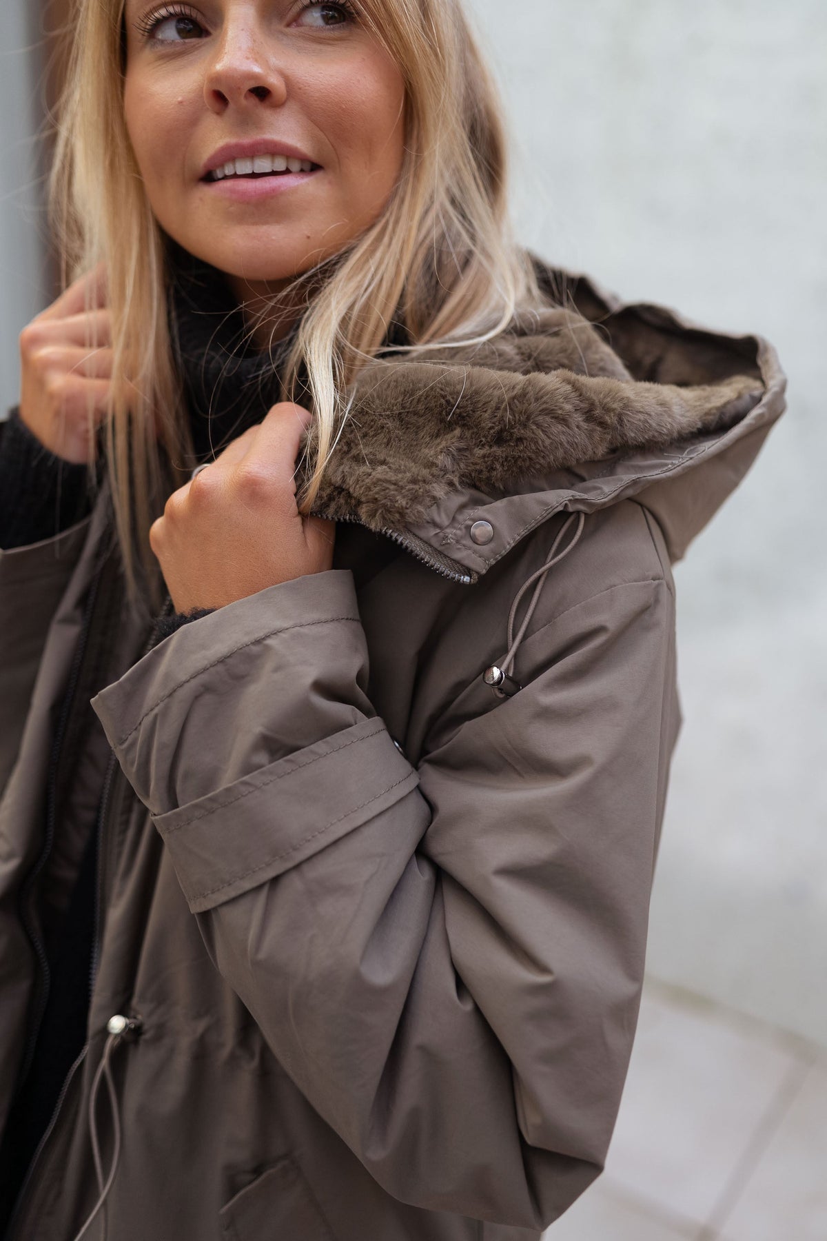 Manteau Clovis - kaki