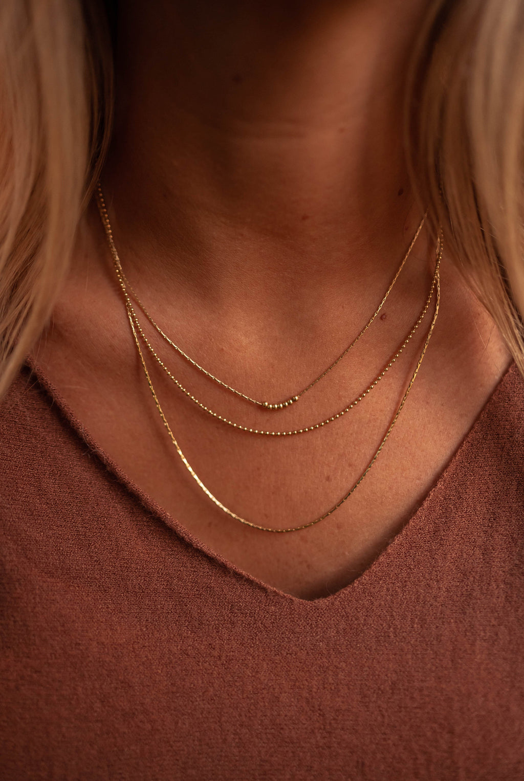 Collier Enoha - doré
