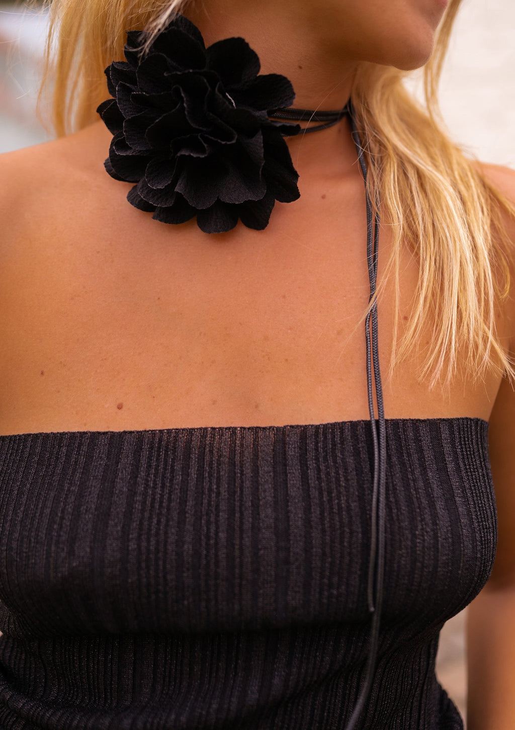 Collier Jovana - noir