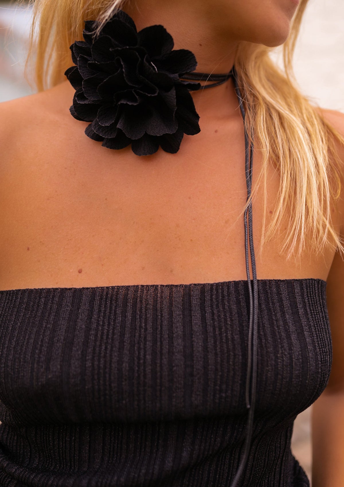 Collier Jovana - noir