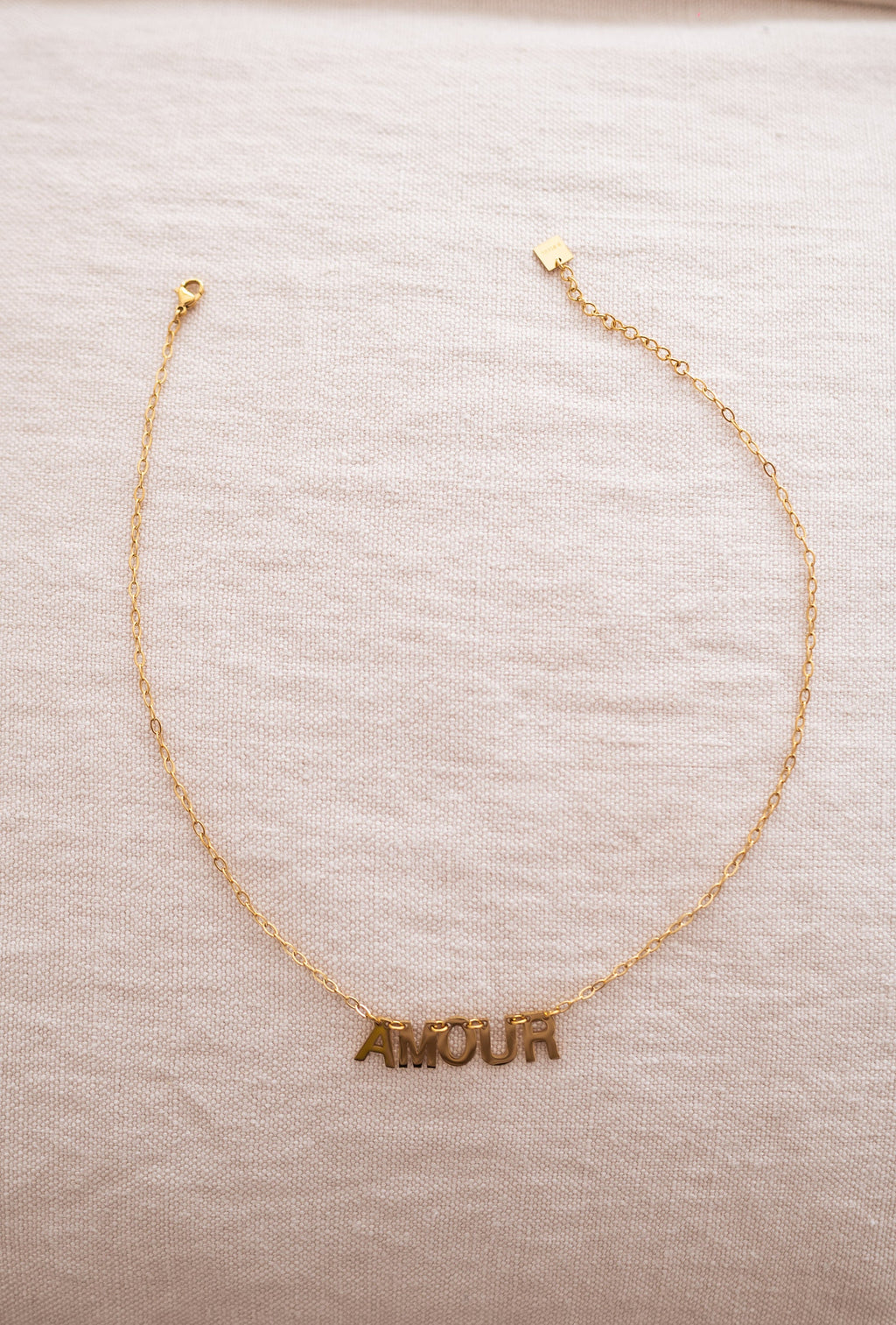 Collier Maxi amour - doré