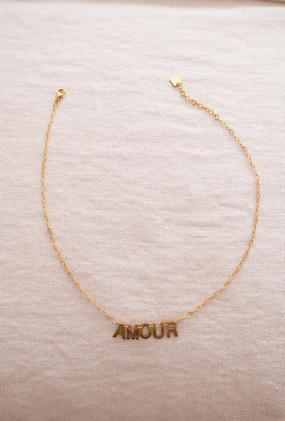 Collier Maxi amour - doré