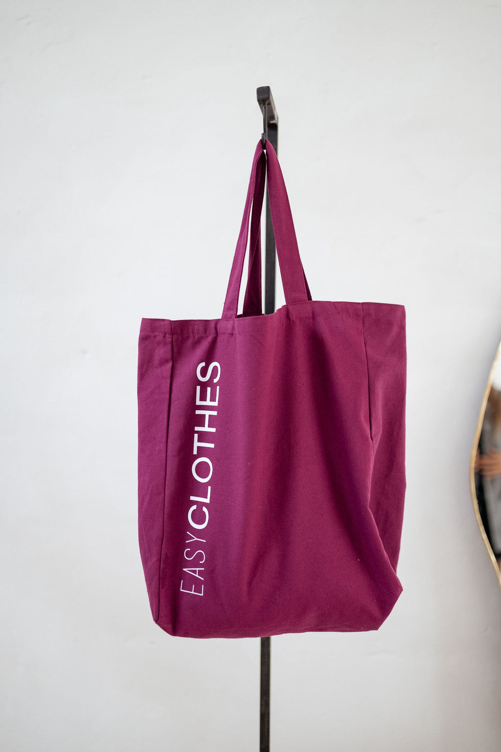 Tote bag EASY CLOTHES - bordeaux