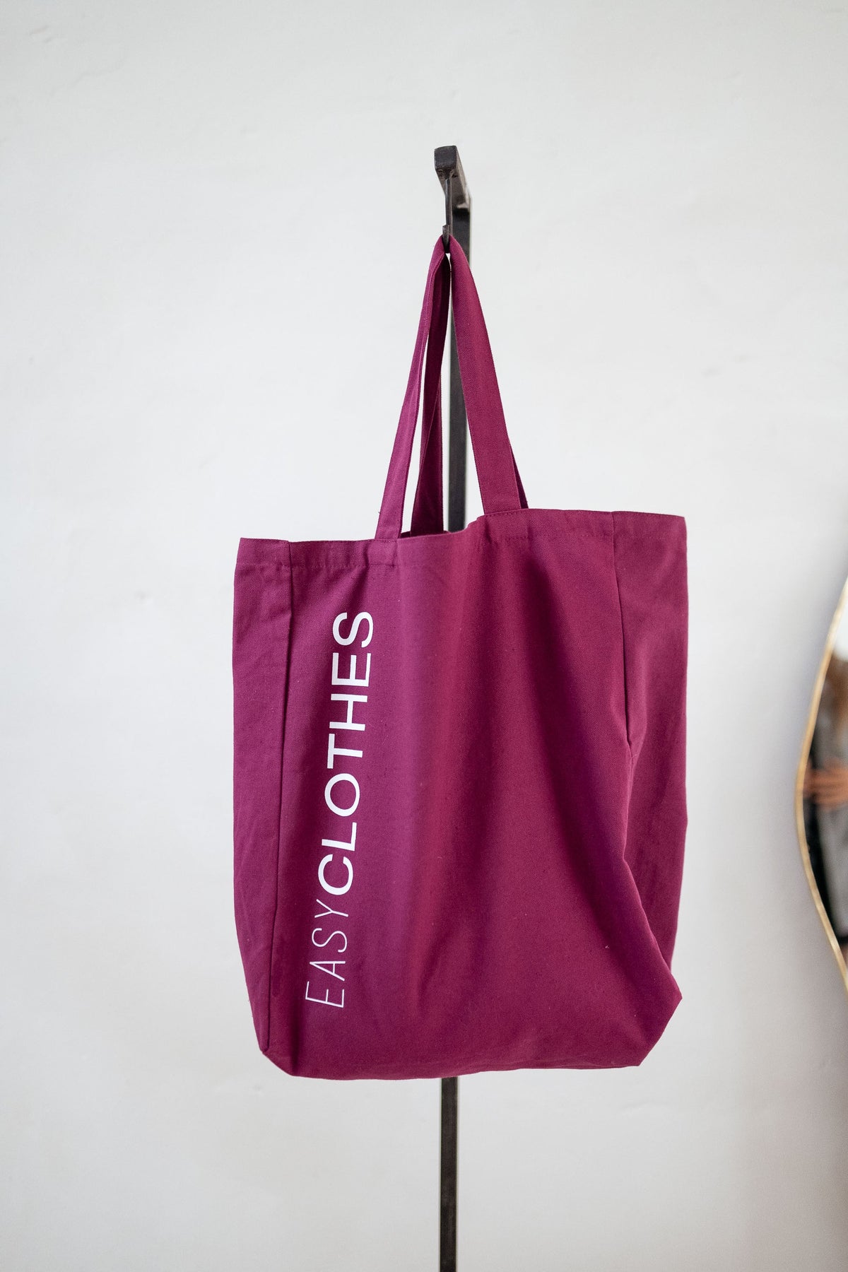 Tote bag EASY CLOTHES - bordeaux
