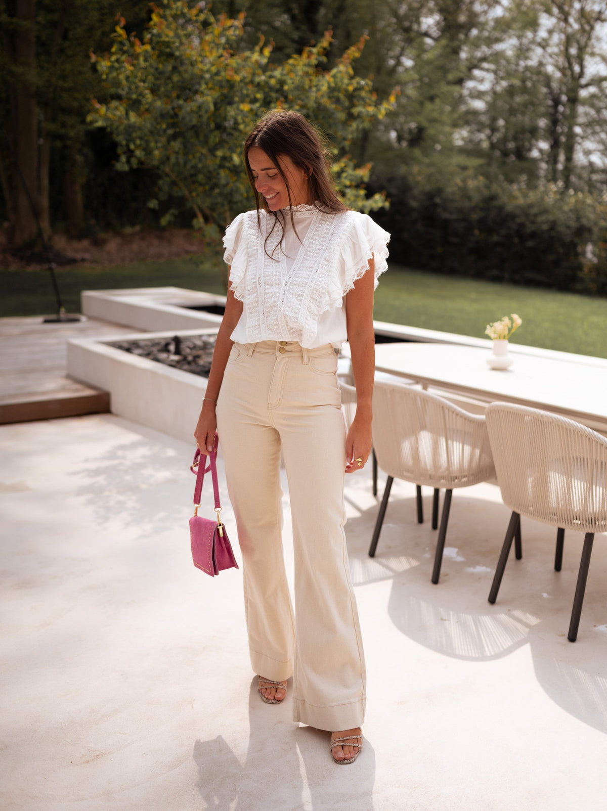 Jeans Eugenie - beige