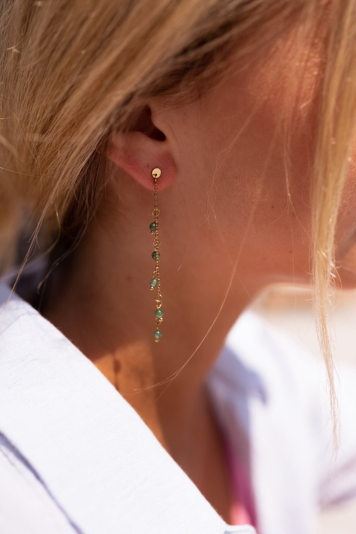 Boucles d’oreilles Ferd - dorées