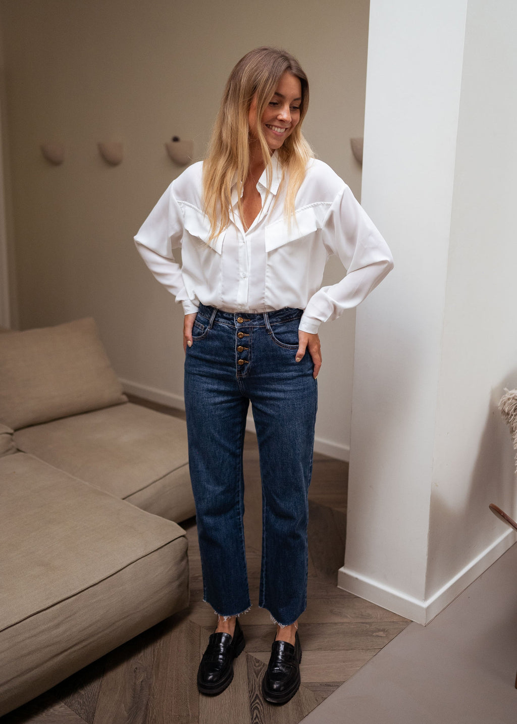 Jeans Frenchy - bleu
