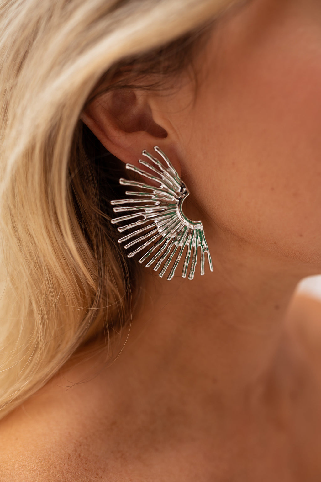 Boucles d’oreilles Frika - argentées