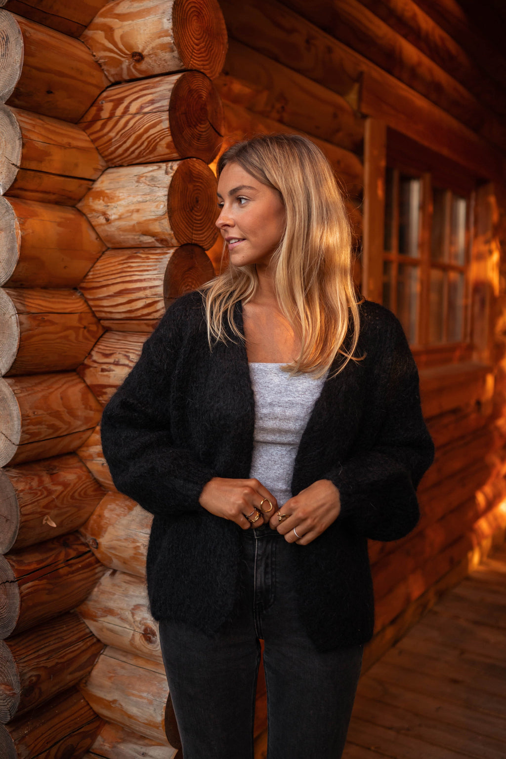Gilet Alina - noir