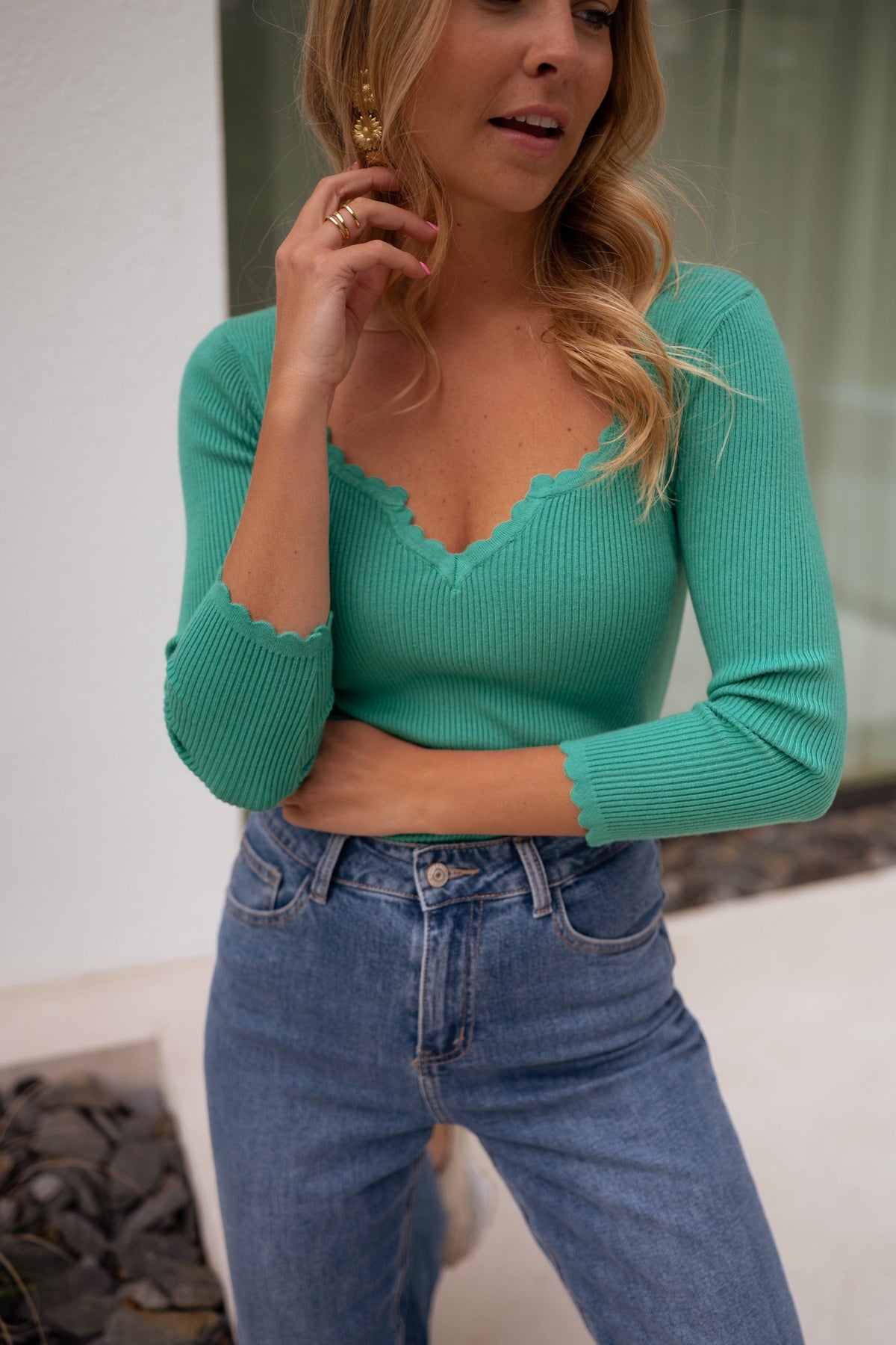 Pull Gustin - vert