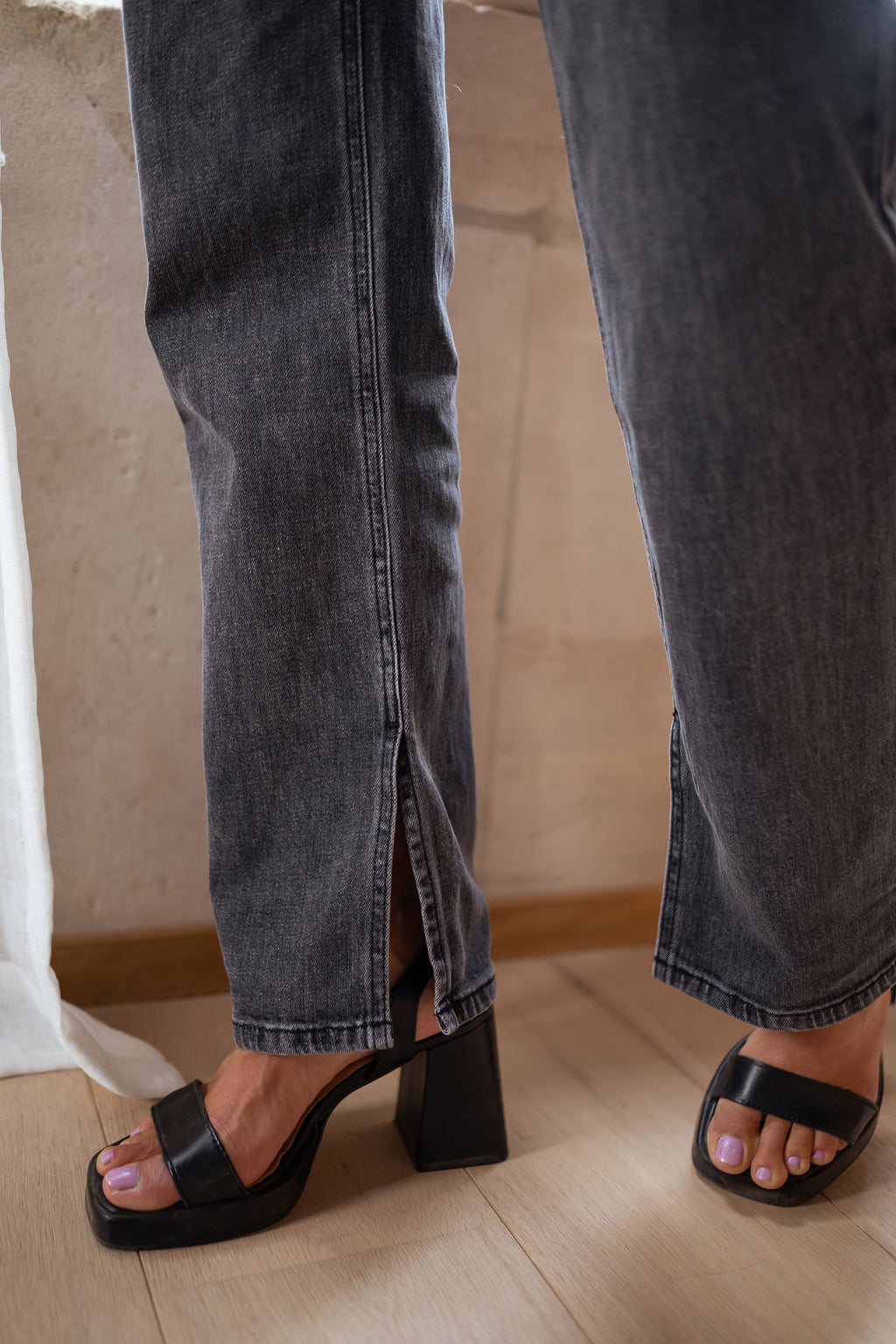 Jeans Hailey - gris